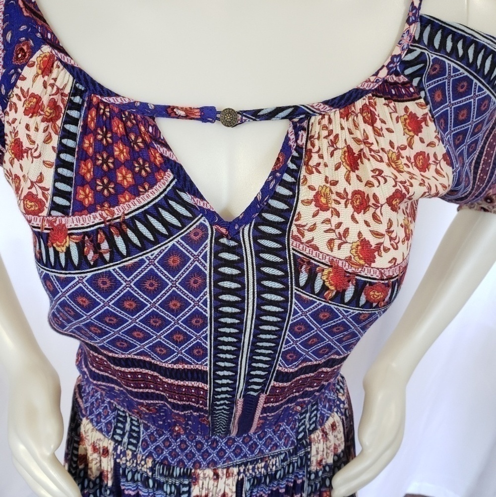 Aeo cold shoulder dress Sz XXS - Picture 2 of 5